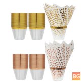 9-Pack of disposable plastic cups with 50 disposable napkins for your birthday party