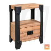 Nightstand with Storage for Table, Bed, Couch and More