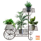 Plant Holder Rack with 4 Layers of Fabric Fabric