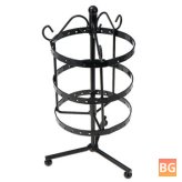 81-Hole 3-Tier Jewelry Rack with Stand - Tools Kit