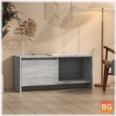 Gray TV Cabinet - 35.4
