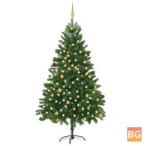 Pine Tree with Metal Legs and LED Lights