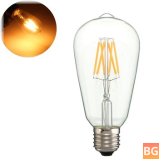 Warm White LED COB Light Bulb for Home - Kingso