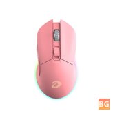 DAREU EM901 Gaming Mouse with Dual Modes, RGB, Macro Set and Rechargeable Battery