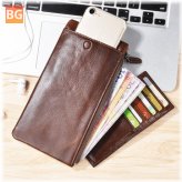 Smartphone Wallet with Zipper and Slot for 5.5 Inch