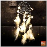 Handmade Dream Catcher with Feathers and Beads