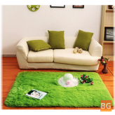 Soft Shaggy Carpet for Living Room - 70x140 cm