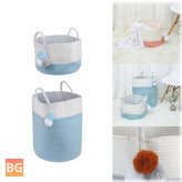 Foldable Toy & Laundry Storage Basket