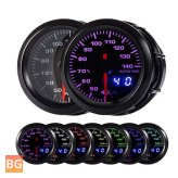 Car LED Gauge with Turbo Boost EGT and Water Temperature