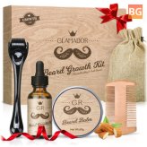 Beard Growth Kit - Multifunctional Grooming Tool for Beard Rapid Growth & Thickening