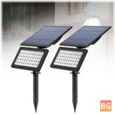 50 LED Spotlight for Outdoor Garden Lawn - Solar Power