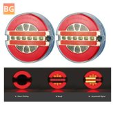 24V LED Rear Neon Tail Lights for Trucks with Sequential Indicators