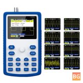 Digital oscilloscope with 500 ms sampling rate and 110 MHz bandwidth support