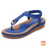 Lightweight Slip-On sandals for women with a comfortable clip on toe