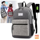 Laptop Backpack with External Charging Port - 13 Inch