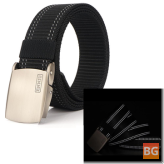 Black Nylon Tactical Waist Belt
