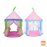 Kids Play Tent - Princess Castle Playhouse with Star Lights