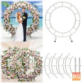 Wedding Background with Metal Frame - 1.2m/1.5m/2m