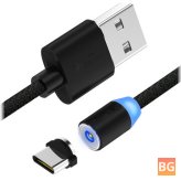 Samsung S8/S9 Data Charging Cable with 360-Degree Magnetic Design