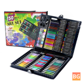 150pcs Children's Pencil Drawing Artist Pen Painting Art Marker Pen Painting Brush Drawing Tool