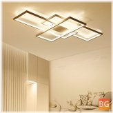 Nordic LED Ceiling Light - Modern Minimalist Design, Multiple Light Settings
