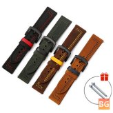 Genuine Leather Watch Band for Samsung Galaxy Watch 3