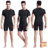 T-Shirt with Compression Straps for Men