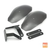 Wind Deflector for Motorcycle Handle Guards