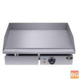 Grill for Home & Office - 1500W - Commercial Electric - Electric Food Oven - Stainless Steel - BBQ Grill - Desktop Steak Machine - US Plug