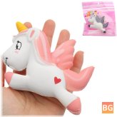 Pegasus Squishy Toy with Packaging - Slow Rising and Soft