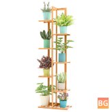 Multi-tiered Wood Plant Stand