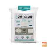 100/200Pcs Disposable Mask Replacement Pads - 118x88mm
