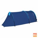 Waterproof Tunnel Tent for Camping and Hiking (2-4 Person)