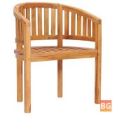 Teflon Wood Banana Chair