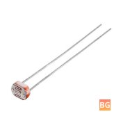 5mm LDR Photoresistor Photoelectric Switch Element