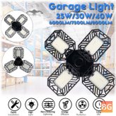 Deformable LED Garage Light Bulb