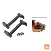 Hill-style Violin Chinrest Screw Set