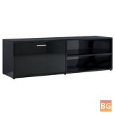 TV Cabinet - Gloss Black 47.2