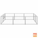 Dog Kennel Silver - 64.6 ft²