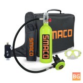 S400 Underwater Diving Set with Glasses and Oxygen Bottle