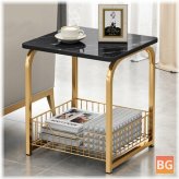 Coffee Table Shelf with Nightstand Stand