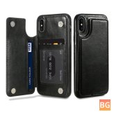 Retro PU Leather Wallet for iPhone X 8/8 Plus/7/7 Plus/6/6s/6 Plus/6s Plus