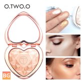 Glow Kit - Makeup Shimmer Face Body Heart Highlighter Blush Palette Illuminator Highlight Contour Golden Bronzer