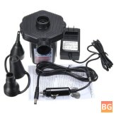 Electric Air Pump for Household and Automobile Use - 12V 50W