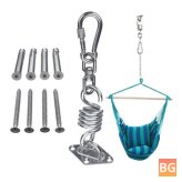 Hanging kit for stainless steel hammock chair