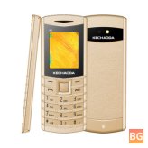KECHAODA K5 500mAh Bluetooth Dialer - Dual Standby Ultra-Thin Mini Card Phone