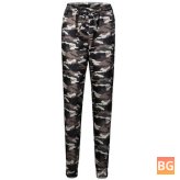 Women's Camouflage Joggers Pants - sweatpants