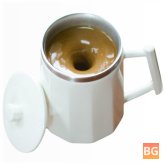 Coffee Maker with Automatic Self Stirring, Non-Powerful Stirring Ceramic mug