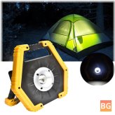 USB Rechargeable LED Spotlight and Floodlight - 10W 3 Modes