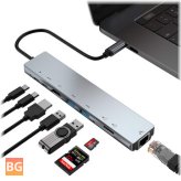 USB-C Dock for 8-in-1 Devices - PB-C7366